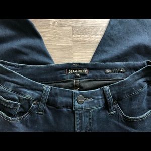Dear John Denim dark wash jeggings